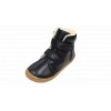 Lurchi zimní barefoot obuv NIK Nappa Navy 33-50006-02