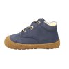 Lurchi zimní barefoot obuv Tor Nubuk Navy 33-53002-22