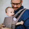 Ergonomické nosítko  Fidella Fusion BABY SIZE - Chevron Walnut