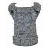 Ergonomické rostoucí nosítko MoniLu UNI -  Waves Grey včetně slintáčků