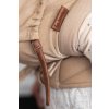 Ergonomické rostoucí nosítko Be Lenka Neo Unicolour Brown klasické popruhy + chrániče ramenních popruhů
