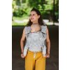 Ergonomické rostoucí nosítko Be Lenka 4ever Neo Folk Grey klasické popruhy + chrániče ramenních popruhů