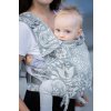 Ergonomické rostoucí nosítko Be Lenka Mini Folk Grey klasické popruhy + chrániče ramenních popruhů