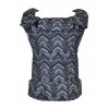Ergonomické rostoucí nosítko MoniLu UNI - Boho Dark Grey včetně slintáčků