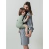isara the one sage green linen baby carrier (2)