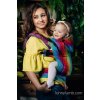 Nosítko LennyLamb Little Herringbone rainbow navy blue II. generation