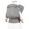 ergonomické nosítko fidella flyclick half buckle babytrage chevron gray baby