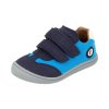 Filii barefoot tenisky Sneaker Leguan Velcro Textile Turquois W V22041-228