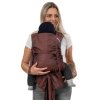 ergonomické nosítko fidella flyclick plus halfbuckle baby carrier diamonds rustred toddler 255