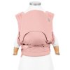 flyclick half buckle babytrage chevron rose baby