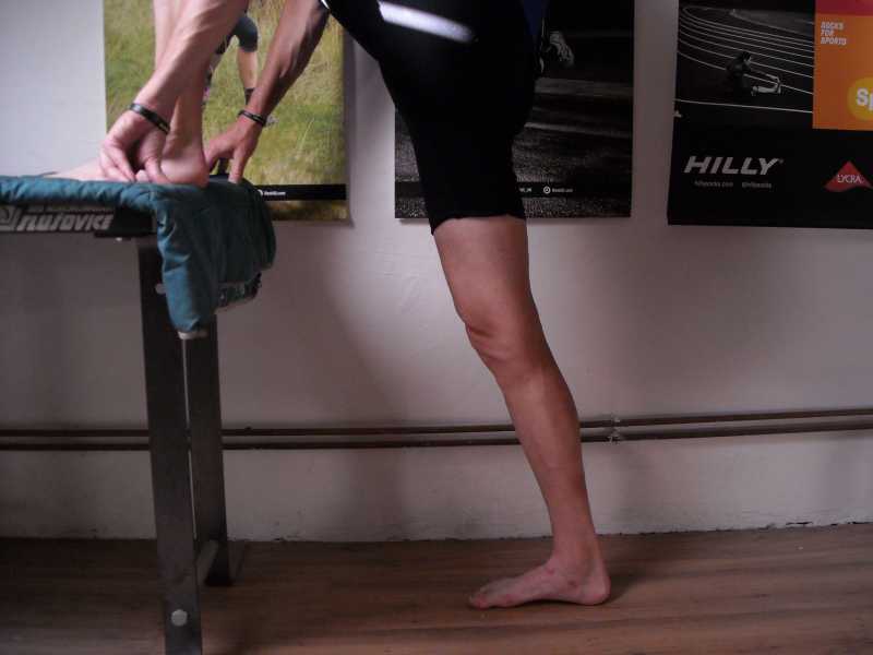 TEST - trojhlavý sval lýtkový-zkrácený/nezkrácený 