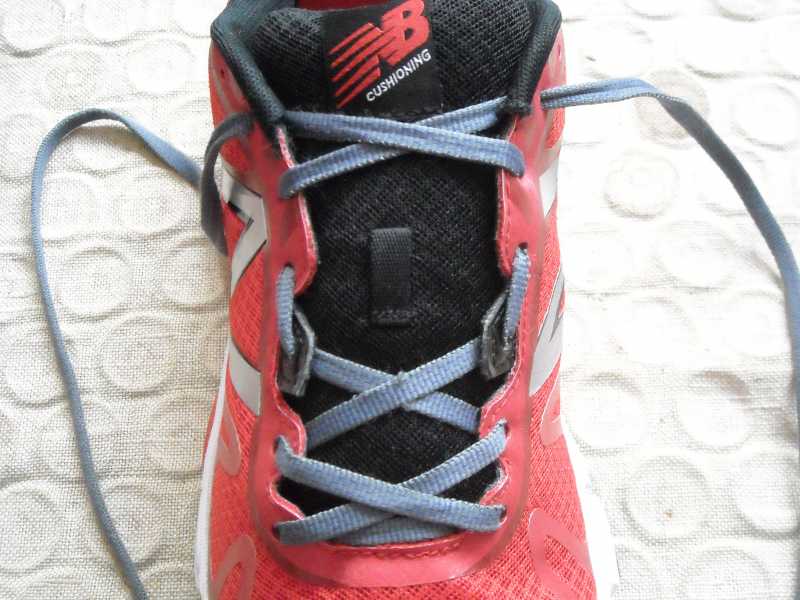 Šněrování běžecké obuvi - vysoký nárt 