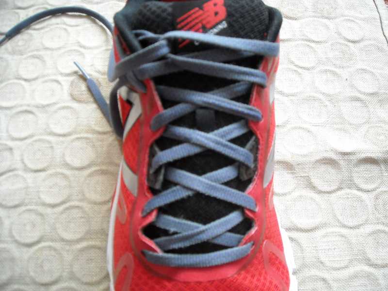 Šněrování běžecké obuvi - plochá noha 