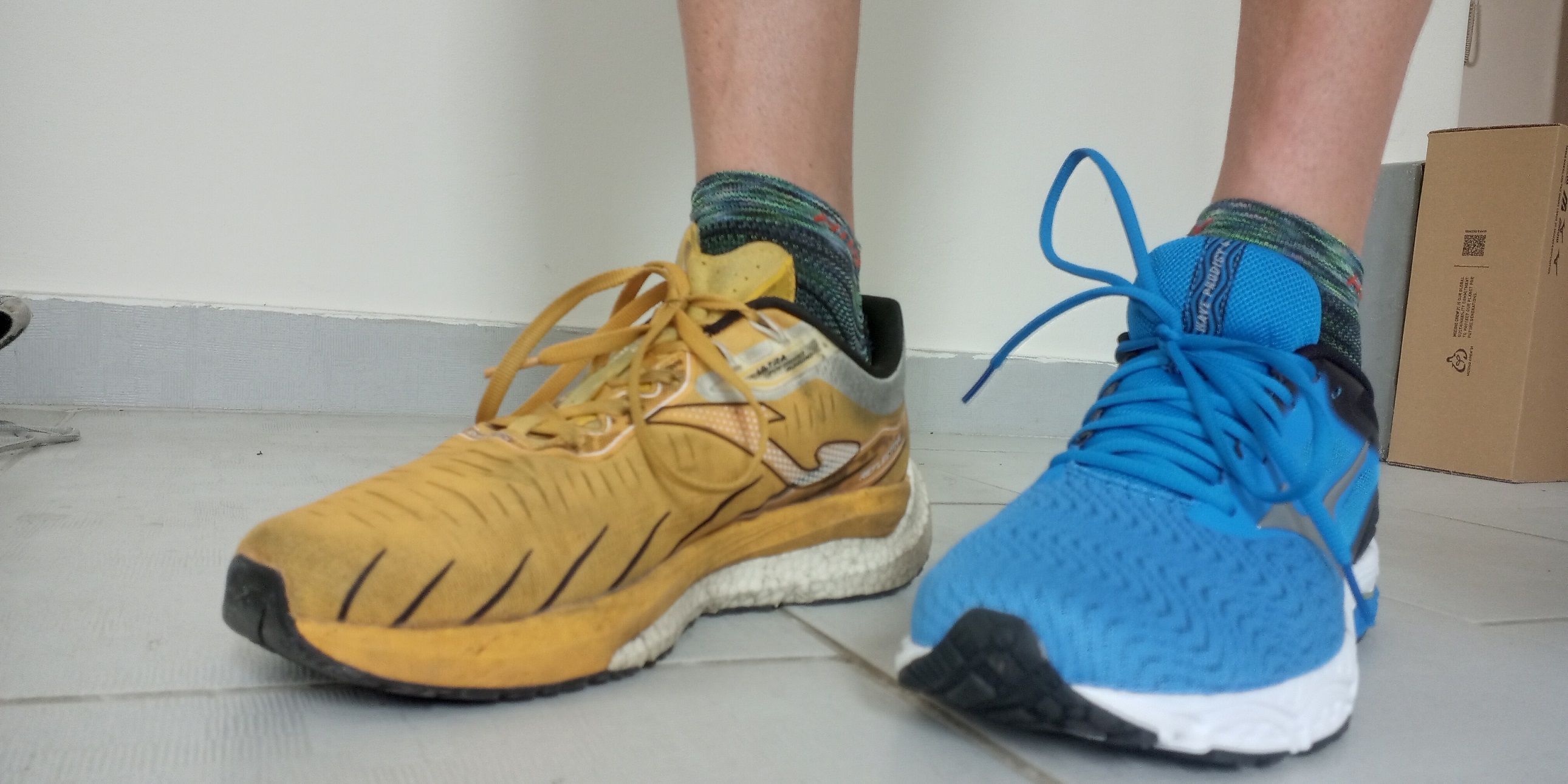 Nové versus staré (běžecké boty) 