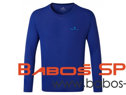 RH 005790 Mens Core LS Tee Rh 00769 CobaltHonolulu Front