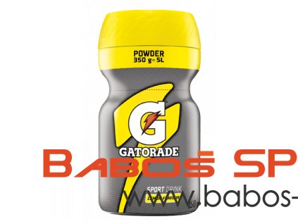 gatorade powder 350g lemon