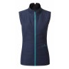 RH 005175 Rh 00671 DeepNavy SpaGreen Womens Tech Winter Gilet Front