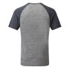 RH 005214 Rh 00696 GreyMarl CharcoalMarl Mens Life SS Tee Back