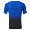 RH 005317 Rh 00387 Black Azurite Mens Tech Marathon S S Tee Back