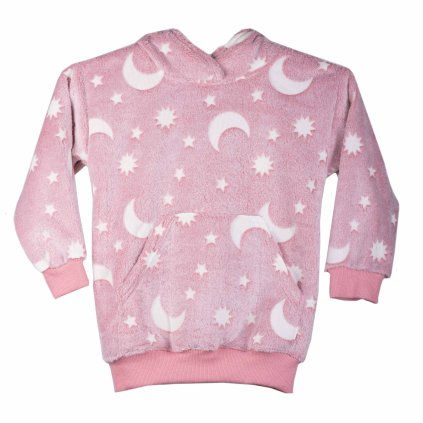 fleece růžová