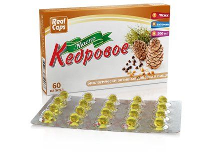 cedrovy olej kapsule realcaps