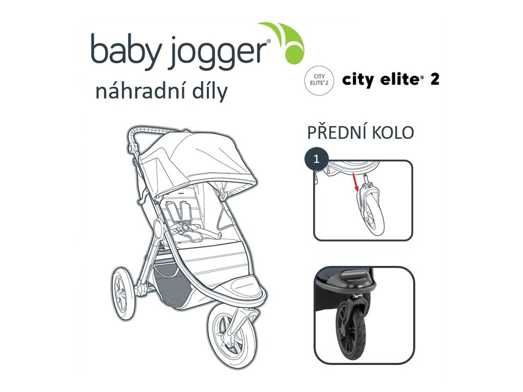 BabyJogger KOLO přední CITY ELITE 2