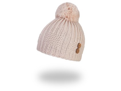 47624 cepice pletena bambule knofliky outlast bezova