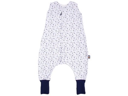 3594 spaci pytel bambnus listy modre nohavice 1