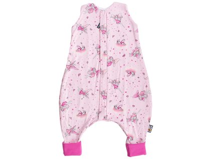 5607 spaci pytel nohavice bambus vily ruzove 1