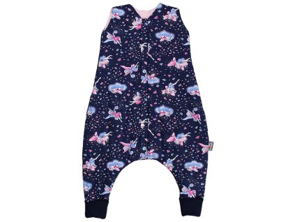 6696 spaci pytel nohavice teply modre vily 1