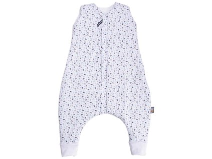 6711 spaci pytel teply modre listy nohavice 1