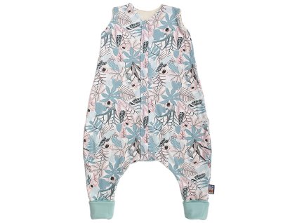 Merino spací pytel 60 cm koala mentolová s nožičkami