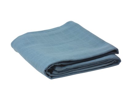 357 organic muslin swaddle 120 120 blue