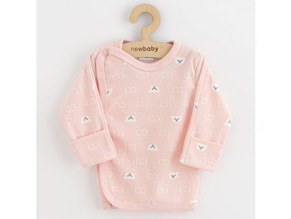 Kojenecká košilka New Baby Classic II medvídek bílý 68 (4-6m)