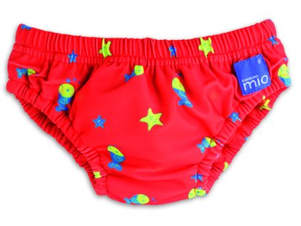 736 kalhotky koupaci red fish v s