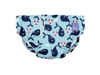 16508 modre kojenecke plavky velikost s do 6ti mesicu tj 5 7kg swim nappy whale wharf
