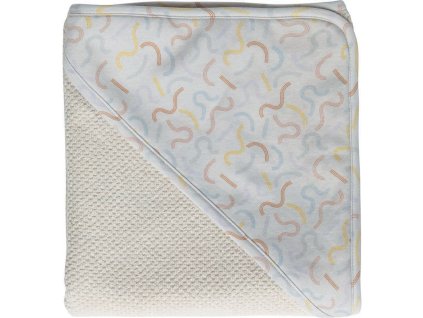 24528 2 detska frote osuska s kapuci luma multi lines