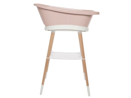 29165 sada vanicky sense pale pink a stojanu sense whitekoupaci sada detska vanicka sense a dreveny stojan