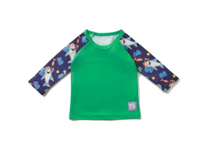 Bambino Mio Dětské tričko do vody s rukávem Ocean, 6-12 měsíců