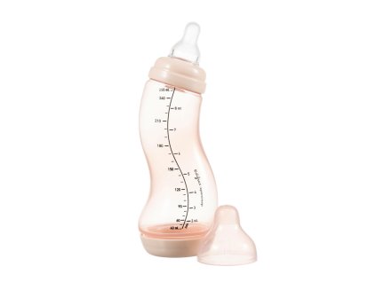 20366 6 kojenecka s lahvicka difrax antikolik ruzova 250ml