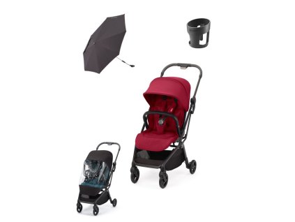 29880 6 sportovni kocarek recaro lexa elite 2025 garnet red cerveny s balickem prislusenstvi v hodnote 2370 kc zcela zdarma