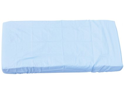 1423 1 prosteradlo do postylky scarlett blanka modra 120 x 60 cm