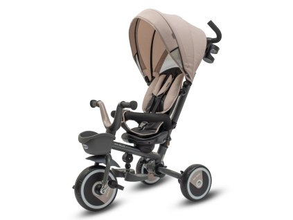 Dětská tříkolka Baby Mix 5v1 RELAX 365° béžová