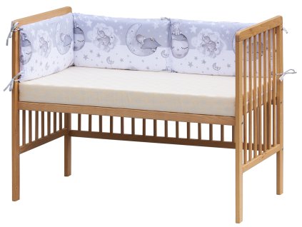 7160 3 mantinel do postylky 4dilny scarlett lucy 180 x 30 cm seda