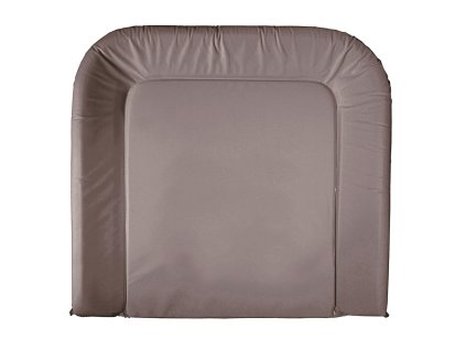 30761 komfortni prostorna prebalovaci podlozka s tristrannym zvysenym okrajem v bezovohnede barve cappuccino 72x77cm