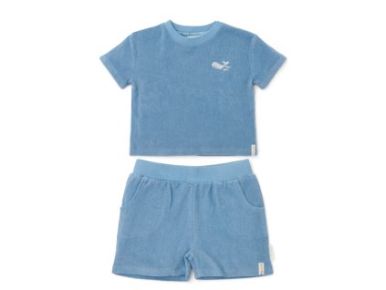 Tričko a kraťasy Ocean Sea Life Blue vel. 86/92