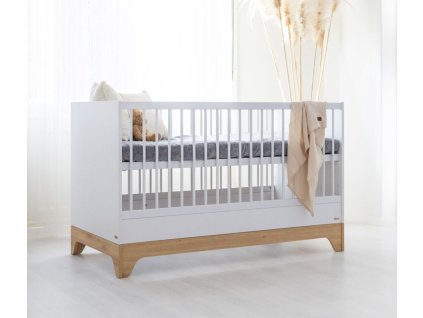 32026 variabilni detska postylka faktum lumina white 140x70 lifestyle rozbaleno z vystavy sleva
