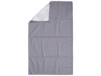 7912 prebalovaci podlozka tencel sede puntiky 13547