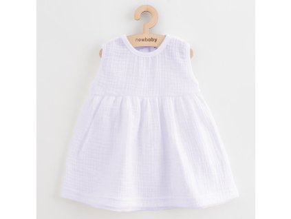 Kojenecké mušelínové šaty New Baby Elizabeth 86 (12-18m)