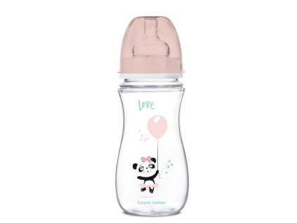 canpol babies lahev se sirokym hrdlem exotic animals 300ml